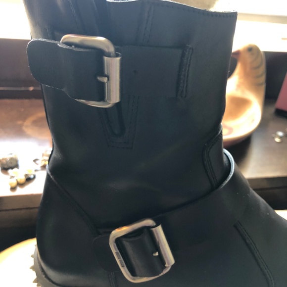 Black Miu Miu Boots, Calzature Uomo, Women's 7.5 - Picture 9 of 12